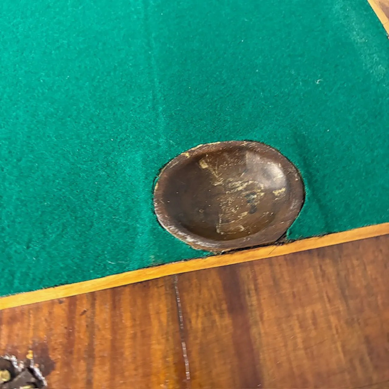 Tavolo da gioco Console Luigi XV in noce, metà '700 2