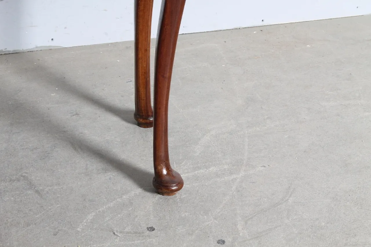 Tavolo da gioco Console Luigi XV in noce, metà '700 6