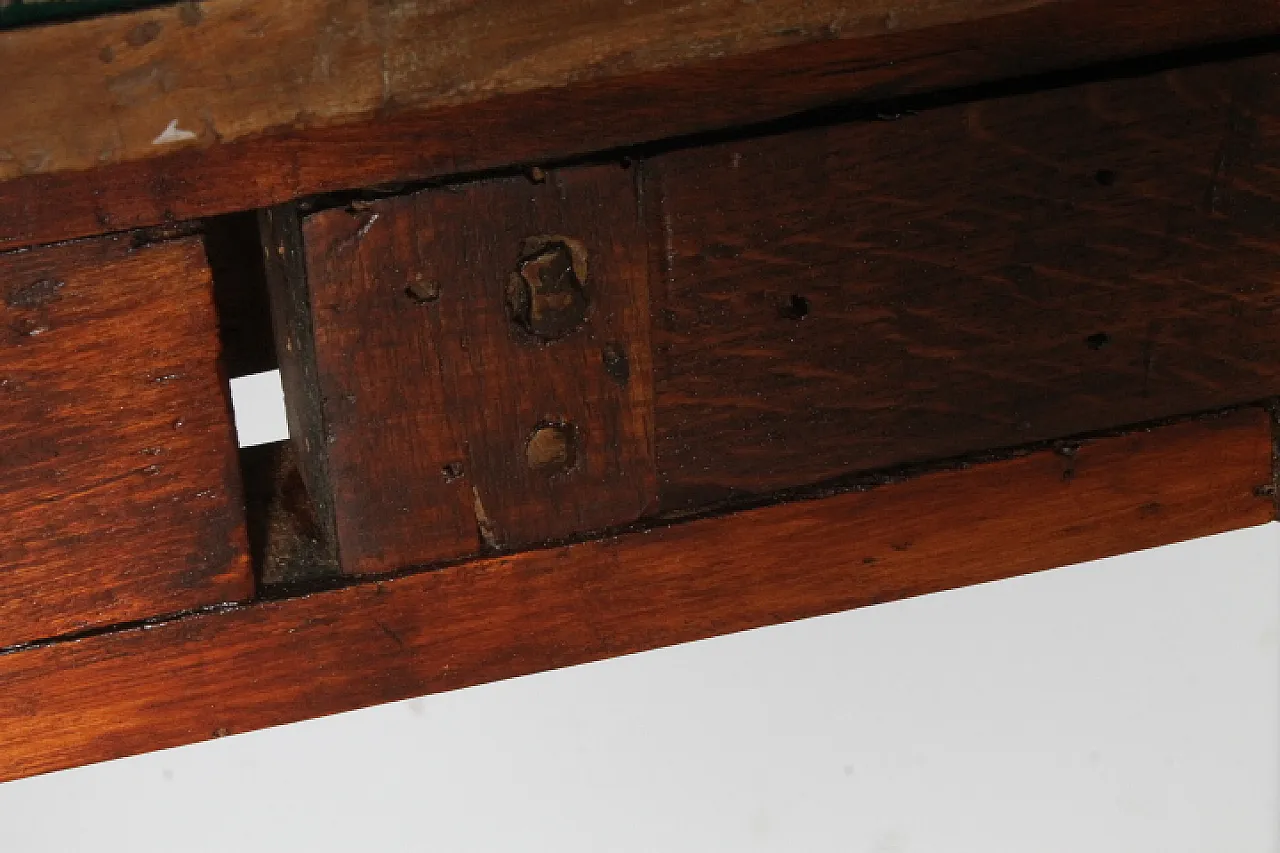 Tavolo da gioco Console Luigi XV in noce, metà '700 14