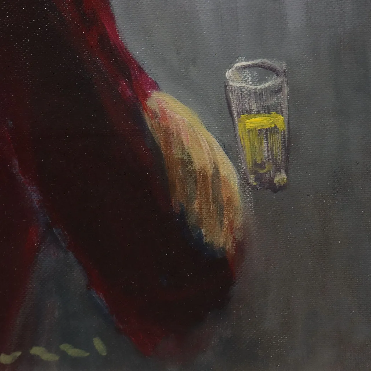 Dipinto olio su tela con cornice, '900 7