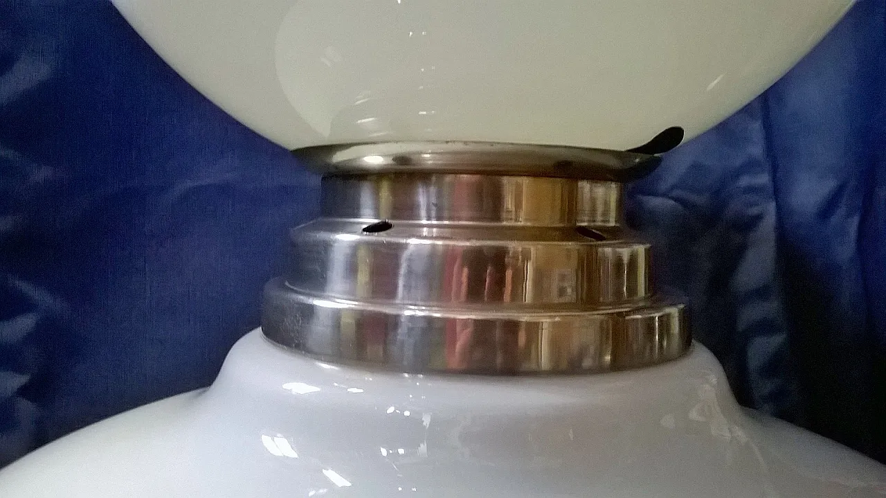 Lampada da tavolo in vetro di Murano di Mazzega, anni '70 6