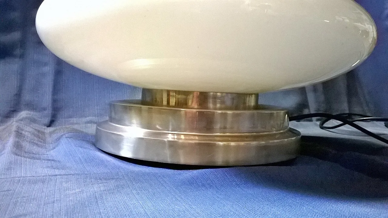 Lampada da tavolo in vetro di Murano di Mazzega, anni '70 9