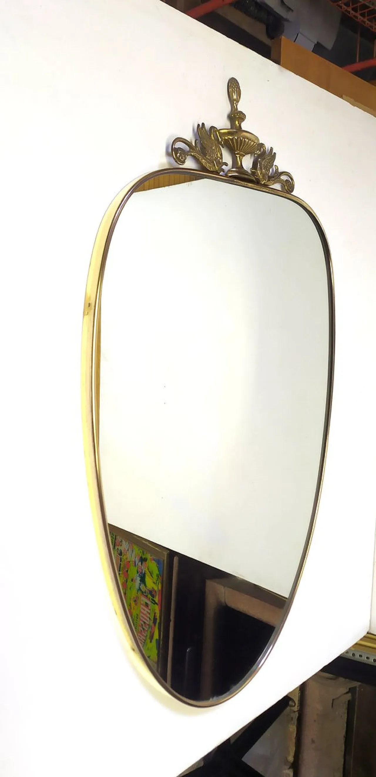 Specchio con cigni, anni '40 2