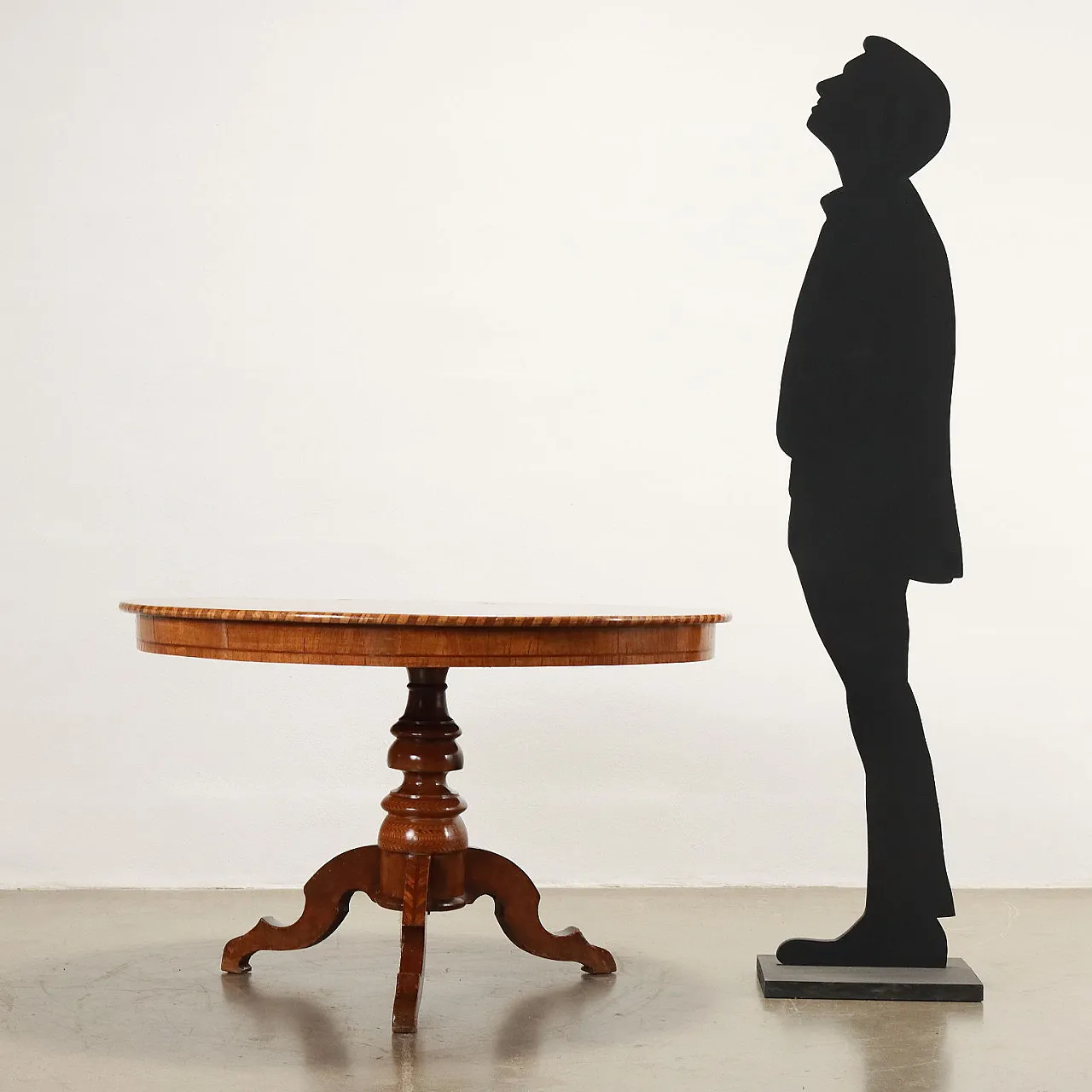 Rolo table with Saint George and the dragon inlay, second half of the 19th century 2