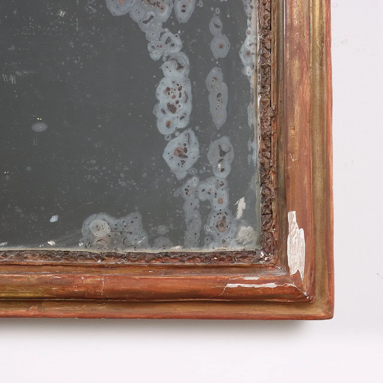 Specchio Napoleone III in legno dorato, '800 9