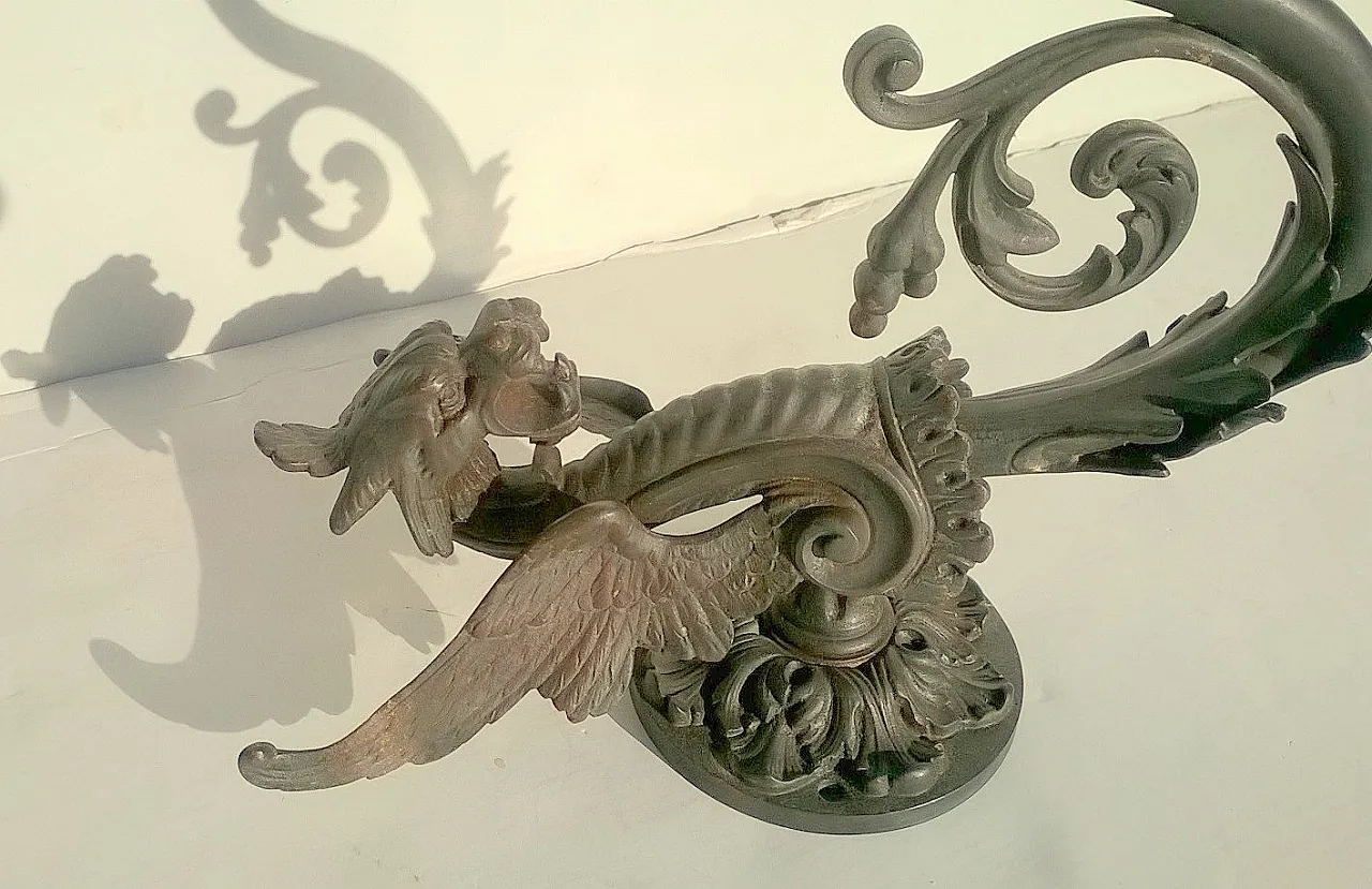 Coppia di lampade da parete scultoree, anni '10 5