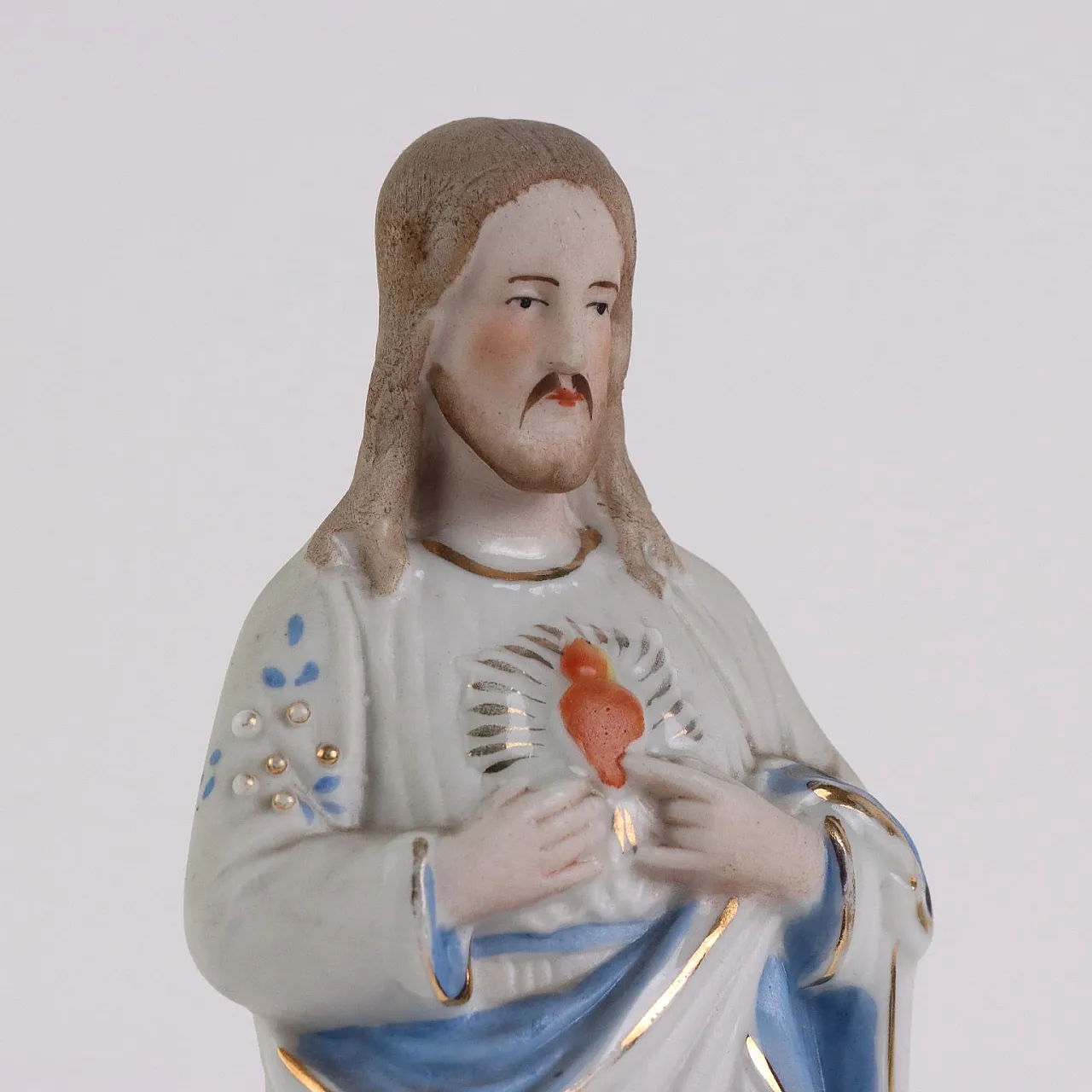 13 Biscuit porcelain religious figures, early 20th century 8