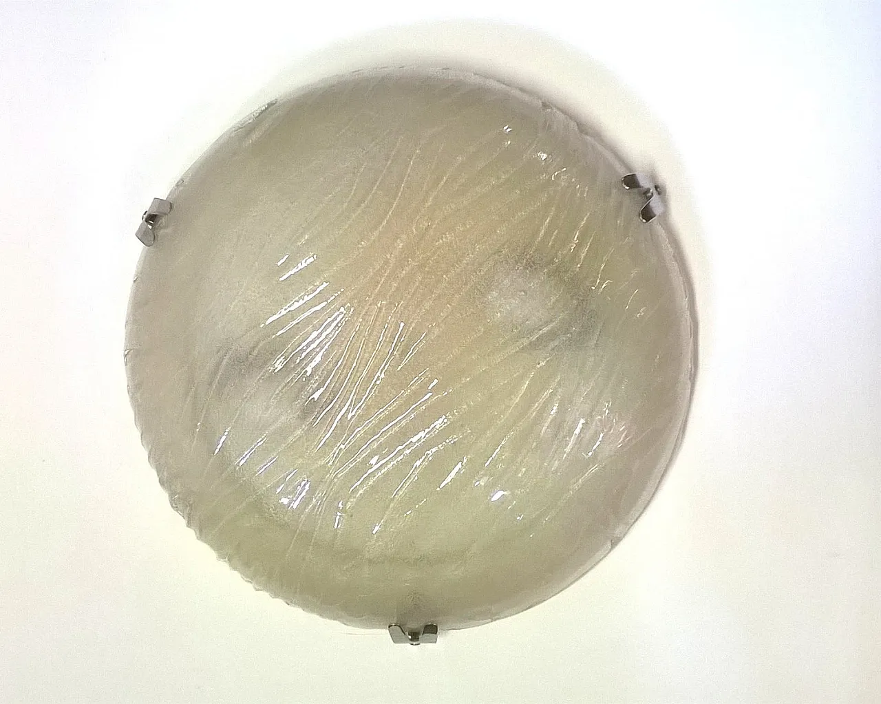 Coppia di appliques in vetro di Murano di Venini, anni '60 2