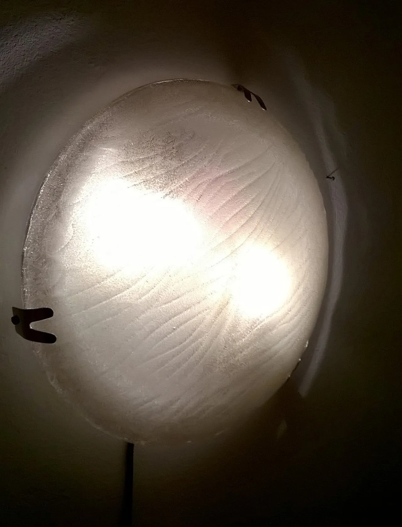 Coppia di appliques in vetro di Murano di Venini, anni '60 8