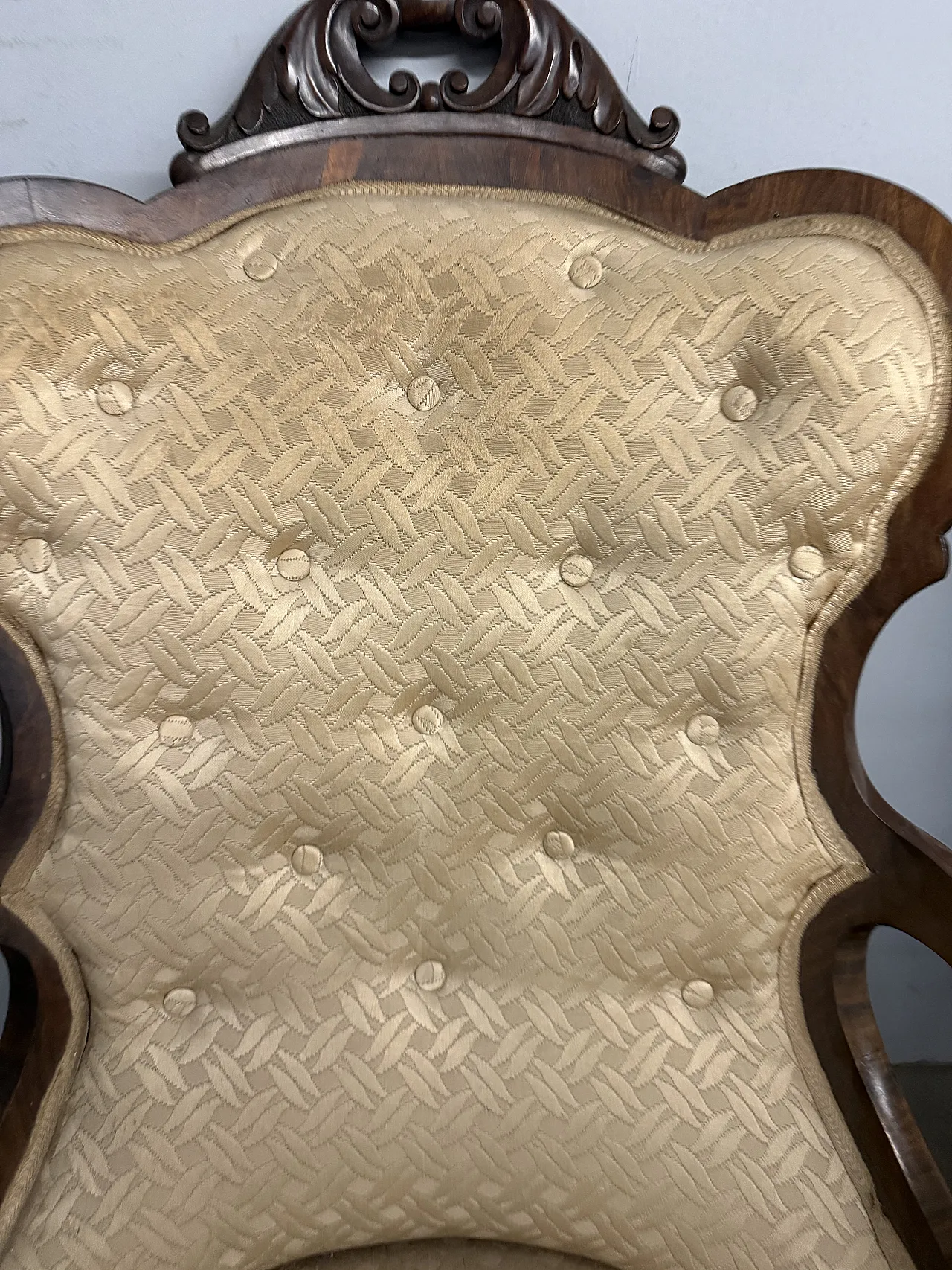 Coppia di poltrone da riposo, metà '800 5