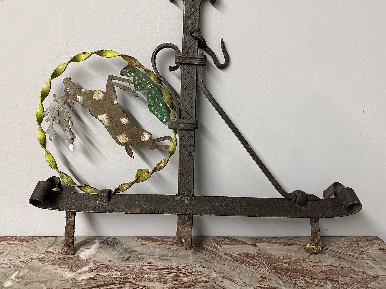 Sign lamp base, 18th century 1