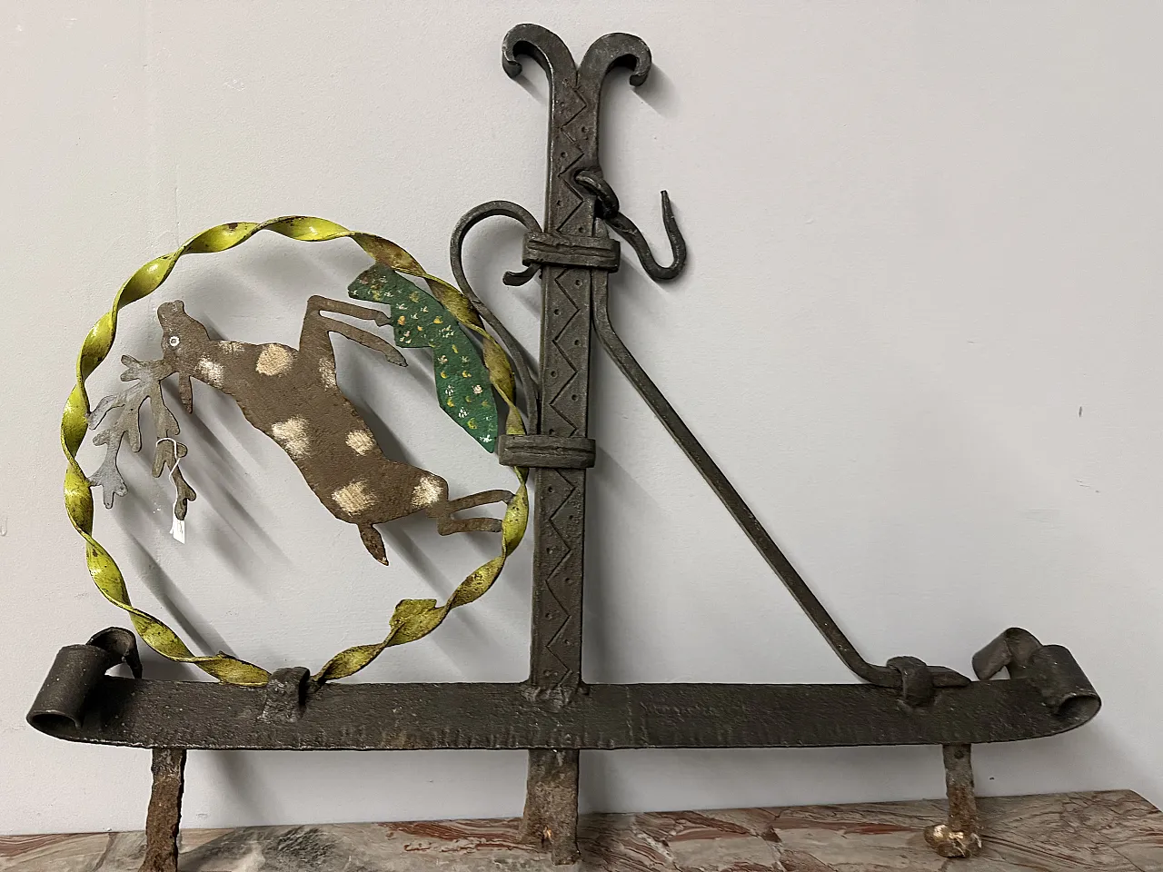 Sign lamp base, 18th century 4