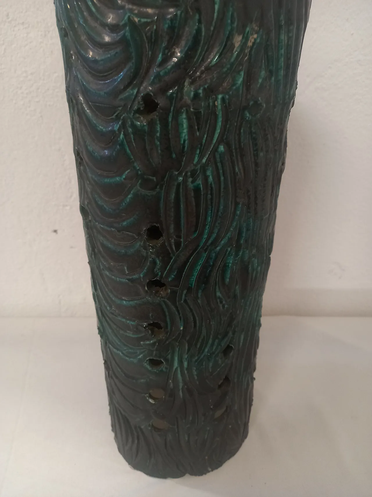 Glazed ceramic vase, Italian production 3