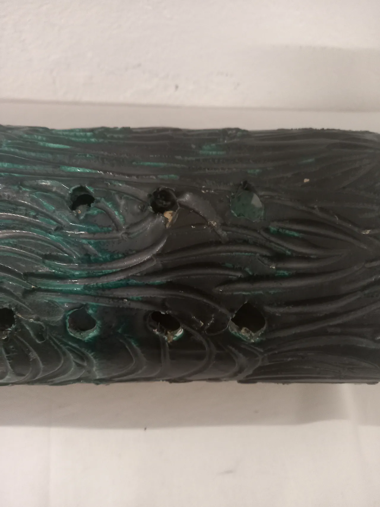 Glazed ceramic vase, Italian production 5