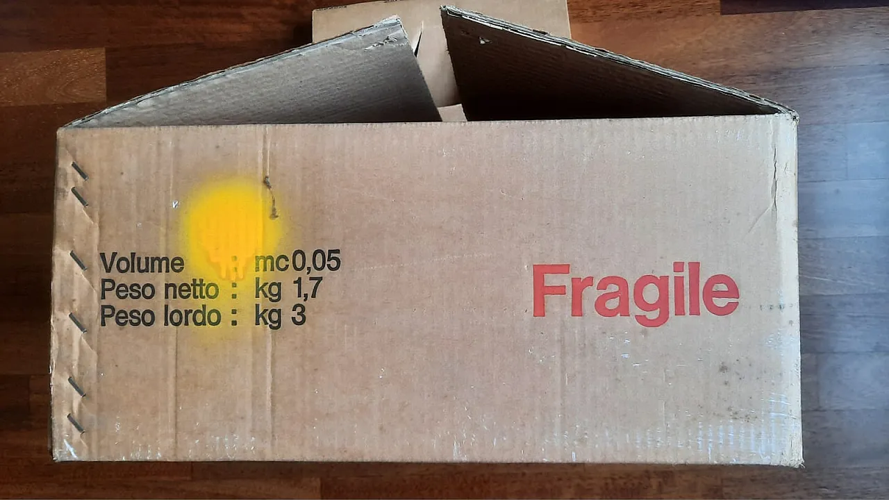 Stria coll. wall lamp by E. Gismondi for Artemide, 70s 27