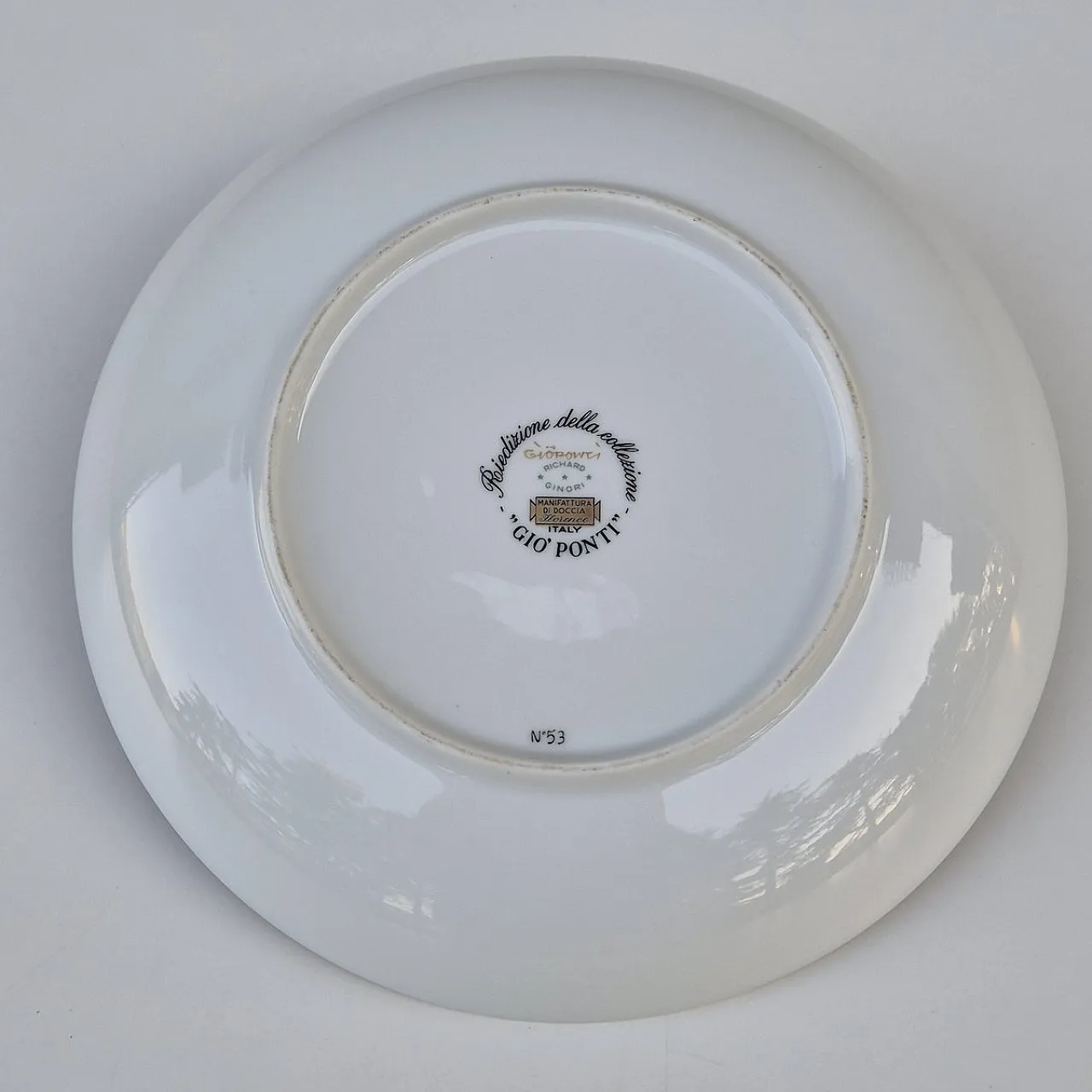 Serie Migrazione delle Sirene di Gio Ponti per Richard Ginori, anni '80 8