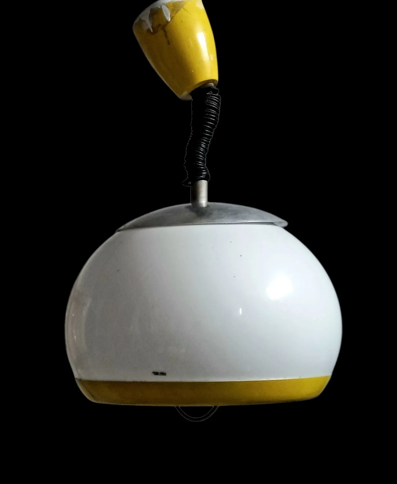 Opaline plexi chandelier produced by Stilux 1