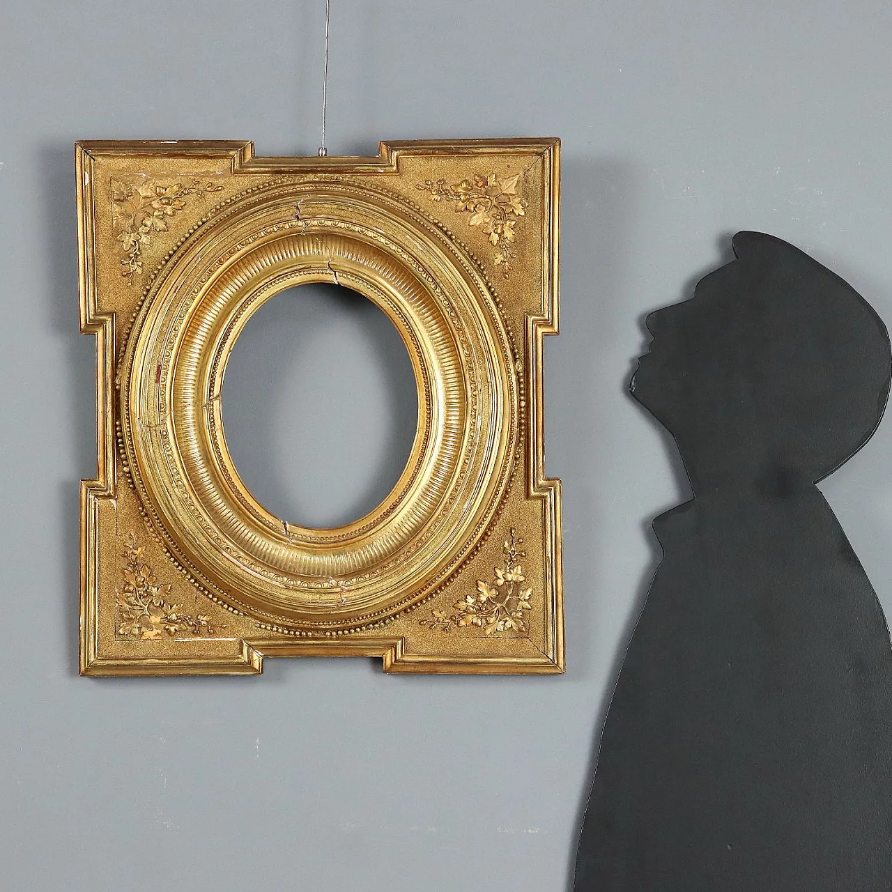 Gilded fir frame, early 19th century 2