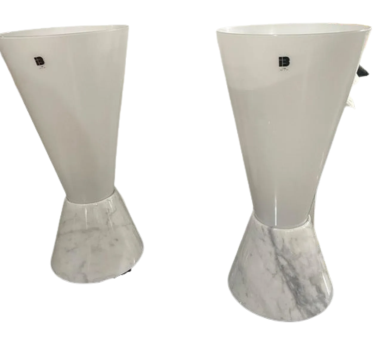 Coppia lampade Vulcano I TRE, anni '80 1