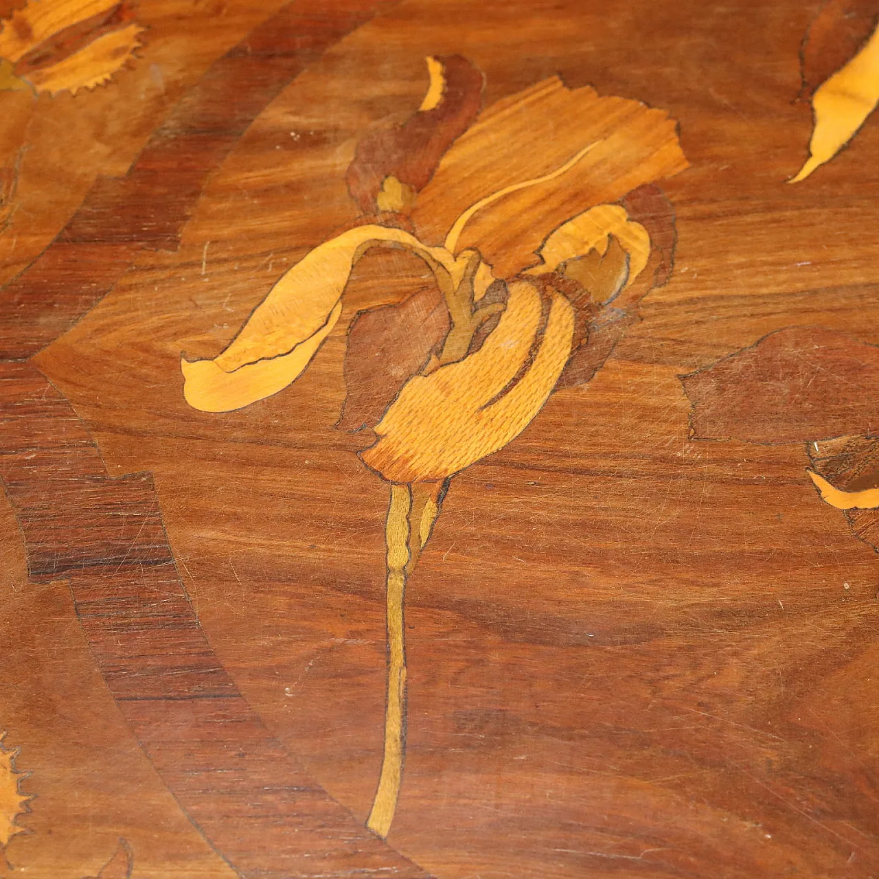 Art Nouveau beech etagere, primo '900 5