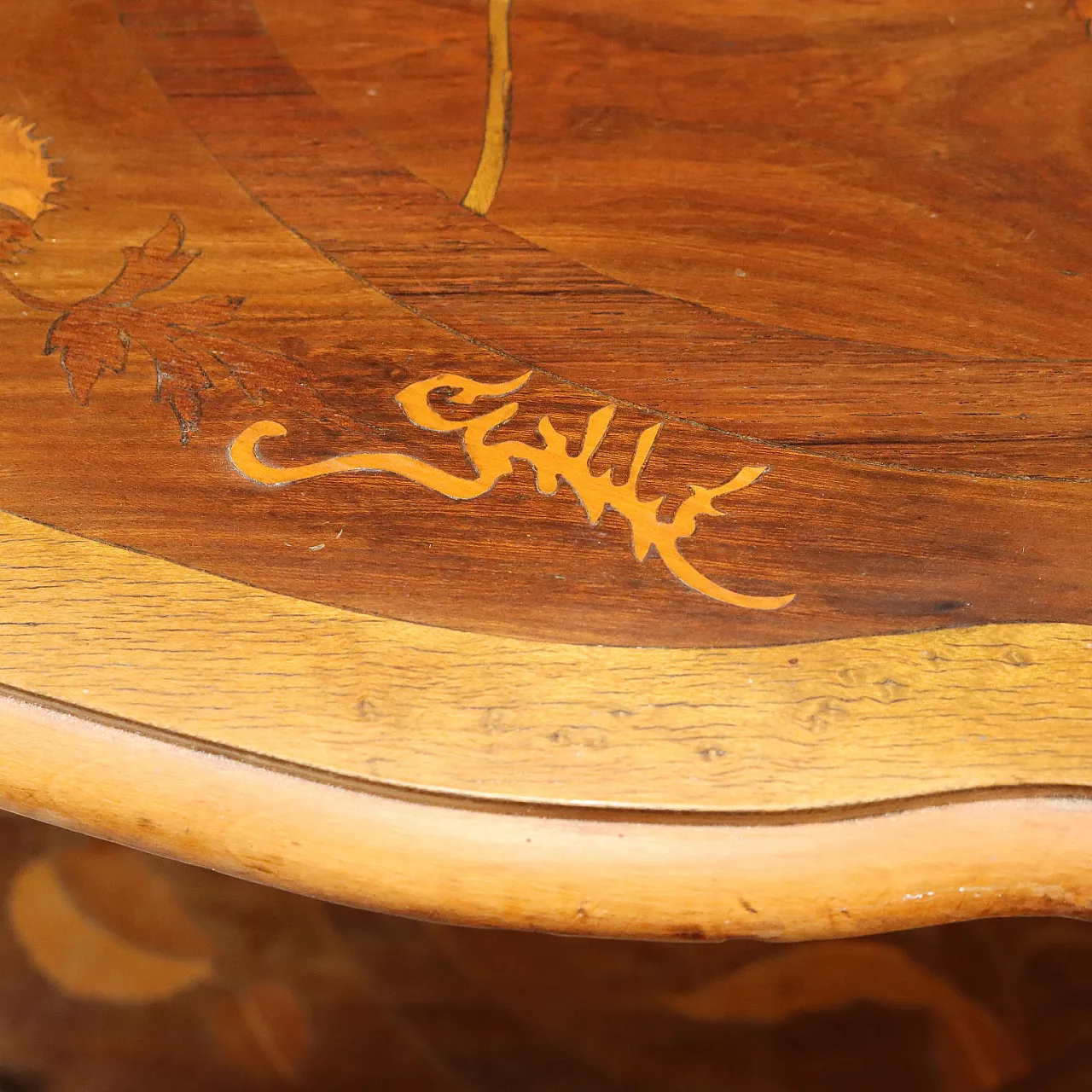 Art Nouveau beech etagere, primo '900 6