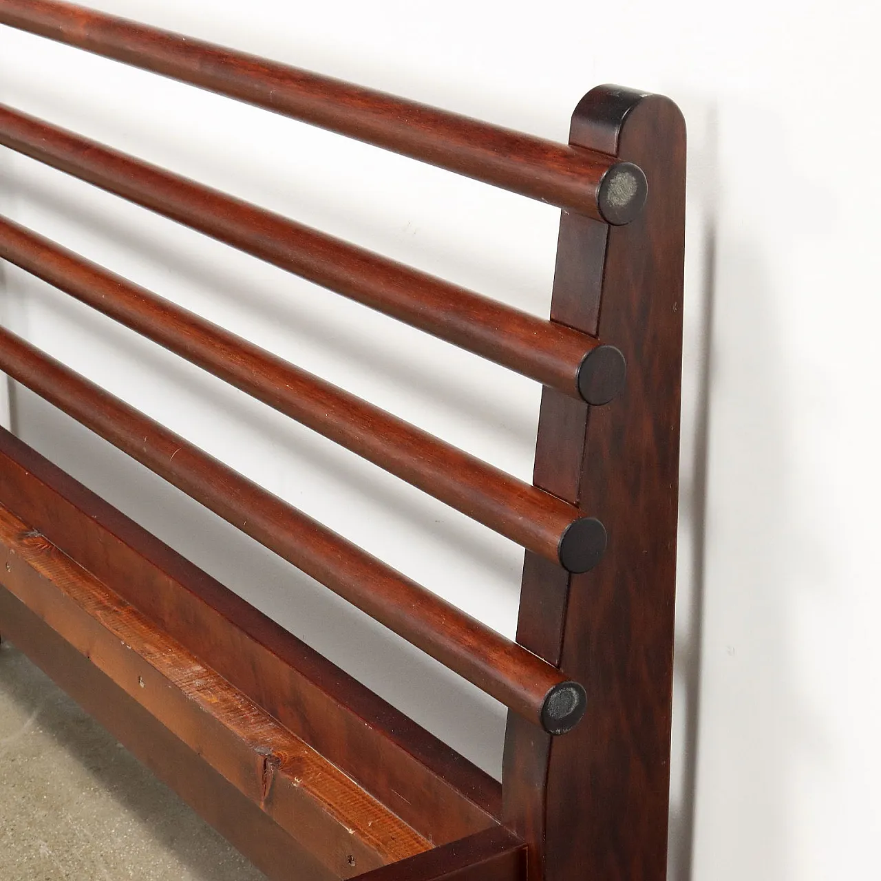 Letto in legno, fine '900 4