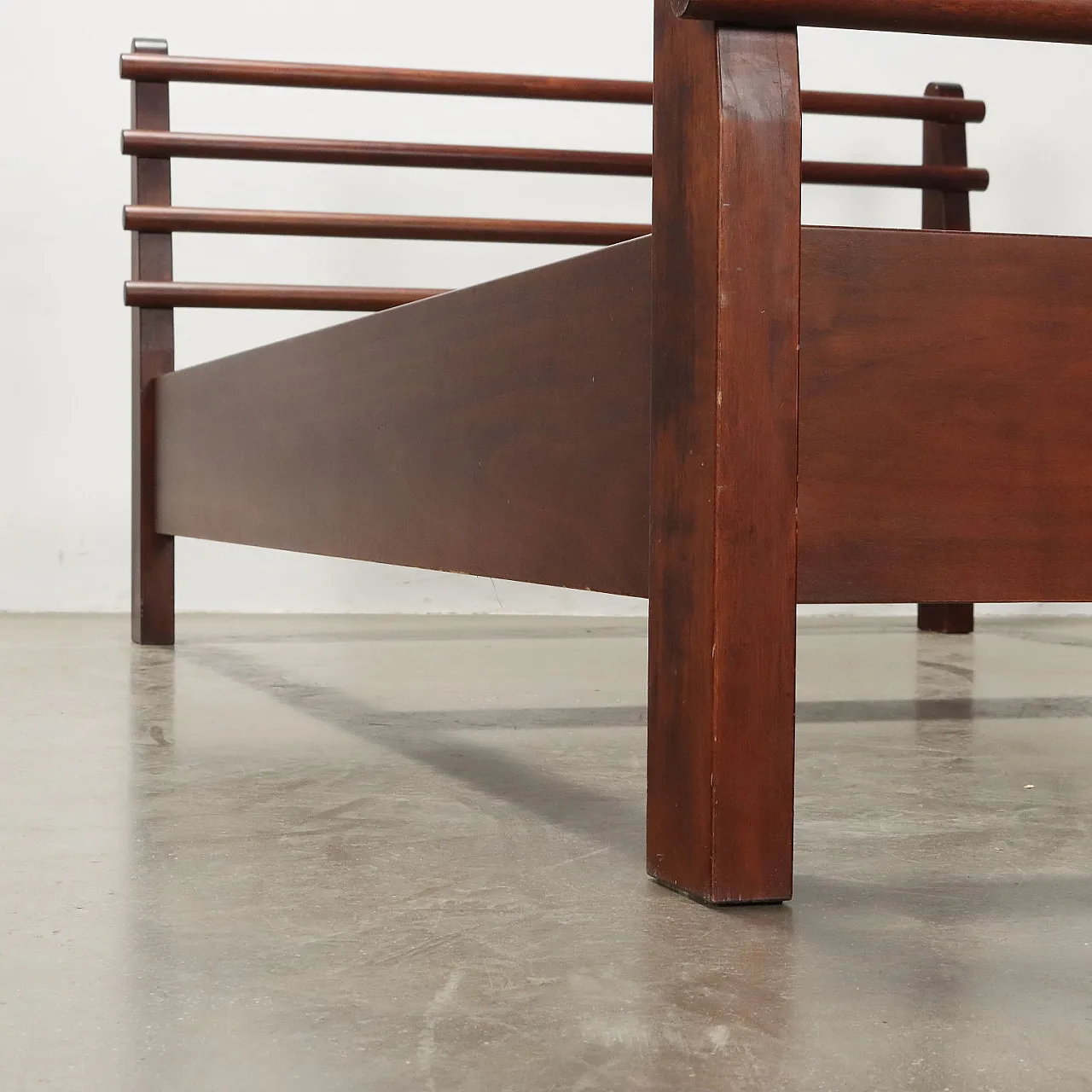 Letto in legno, fine '900 5