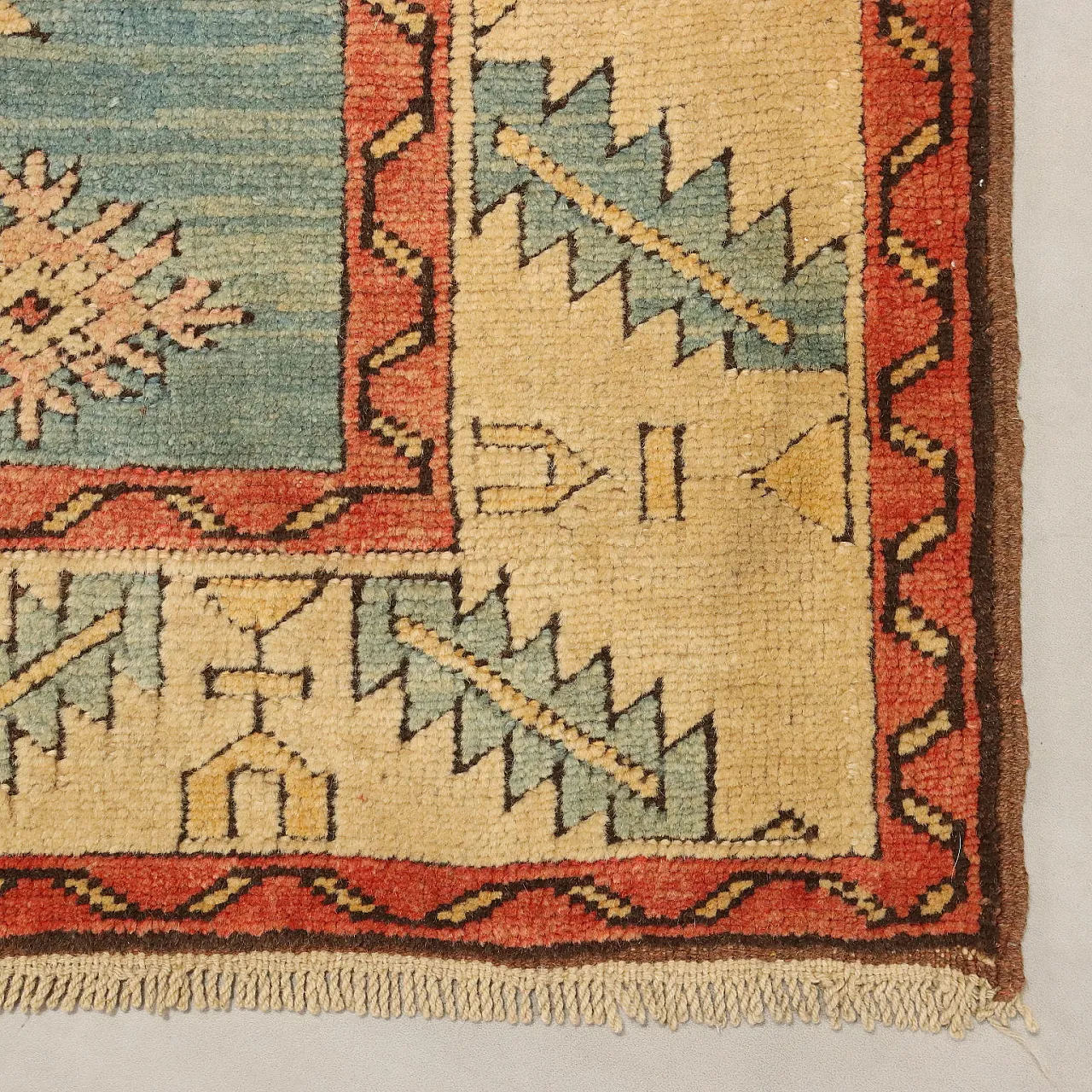 Tappeto Kars in lana, nodo grosso, realizzato a mano, '900 6