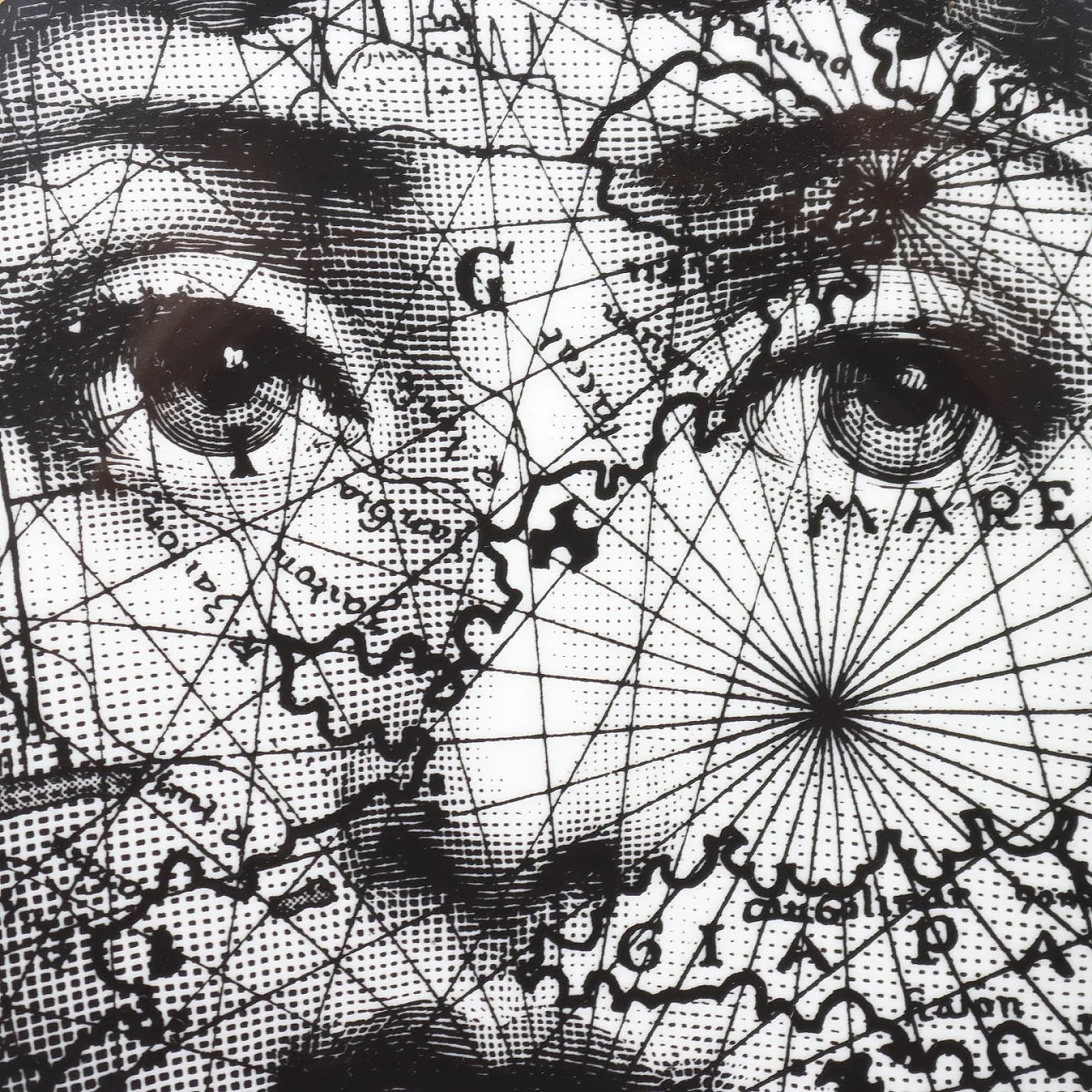 Piatto Piero Fornasetti per Rosenthal Temi e Variazioni, '900 3