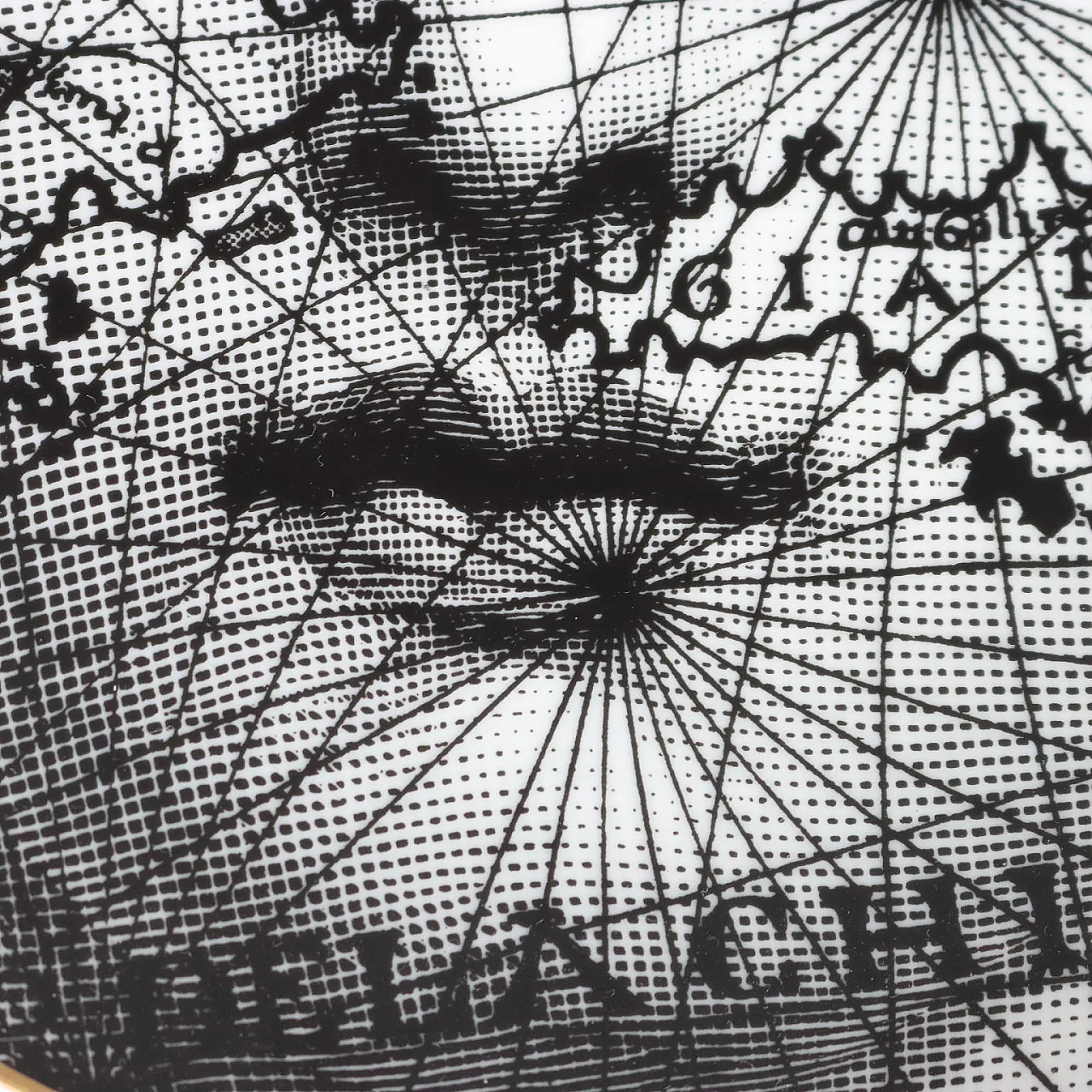 Piatto Piero Fornasetti per Rosenthal Temi e Variazioni, '900 4