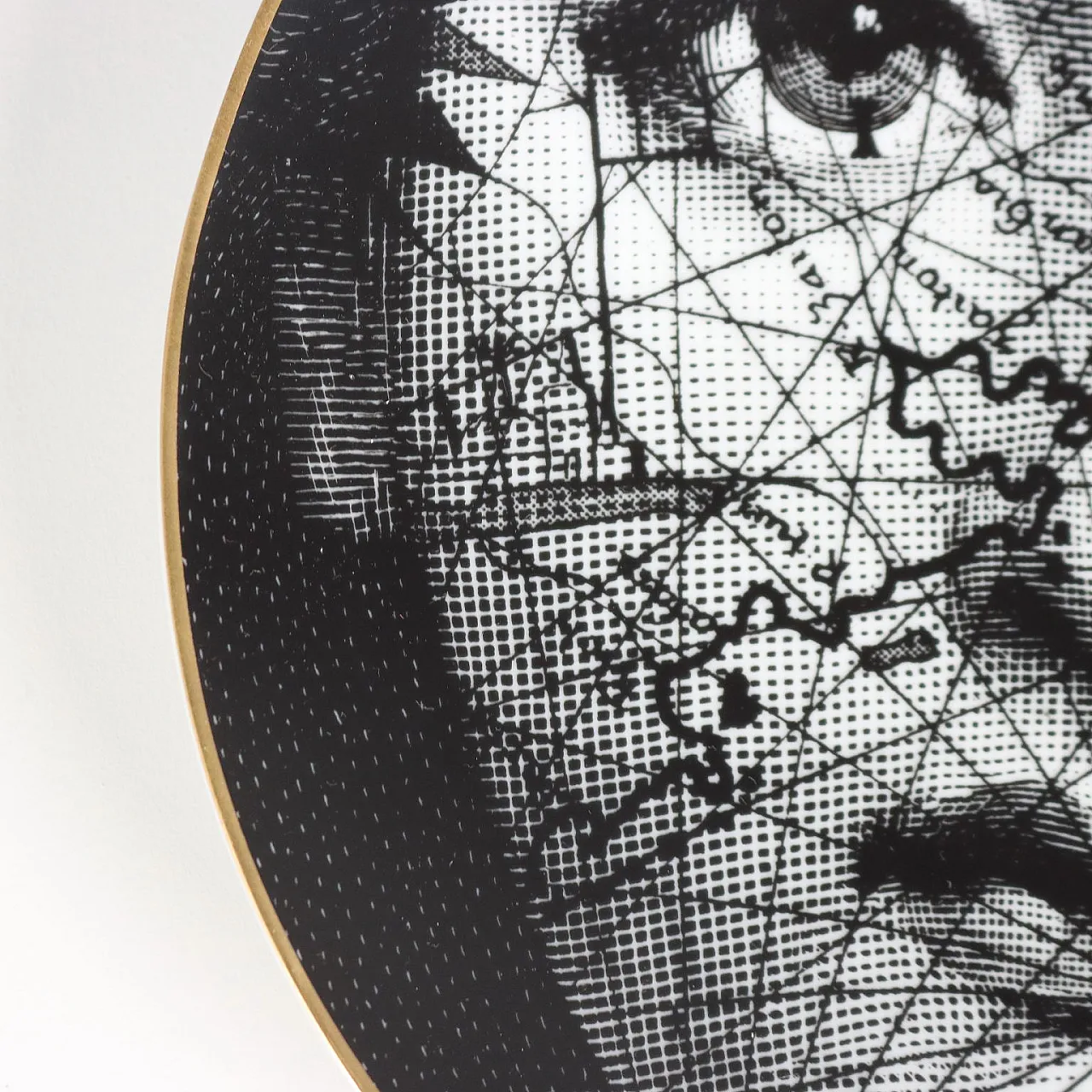 Piatto Piero Fornasetti per Rosenthal Temi e Variazioni, '900 6