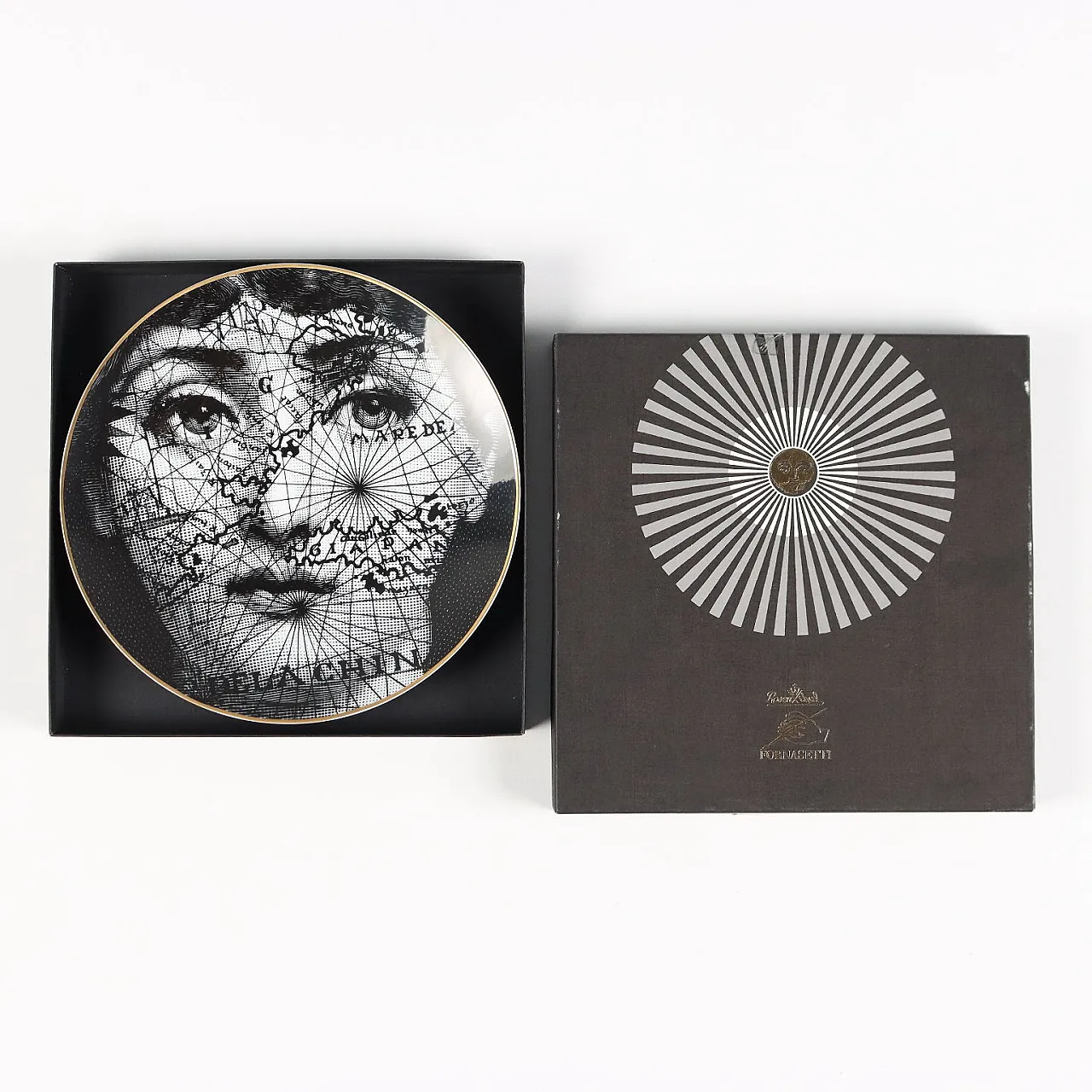 Piatto Piero Fornasetti per Rosenthal Temi e Variazioni, '900 8