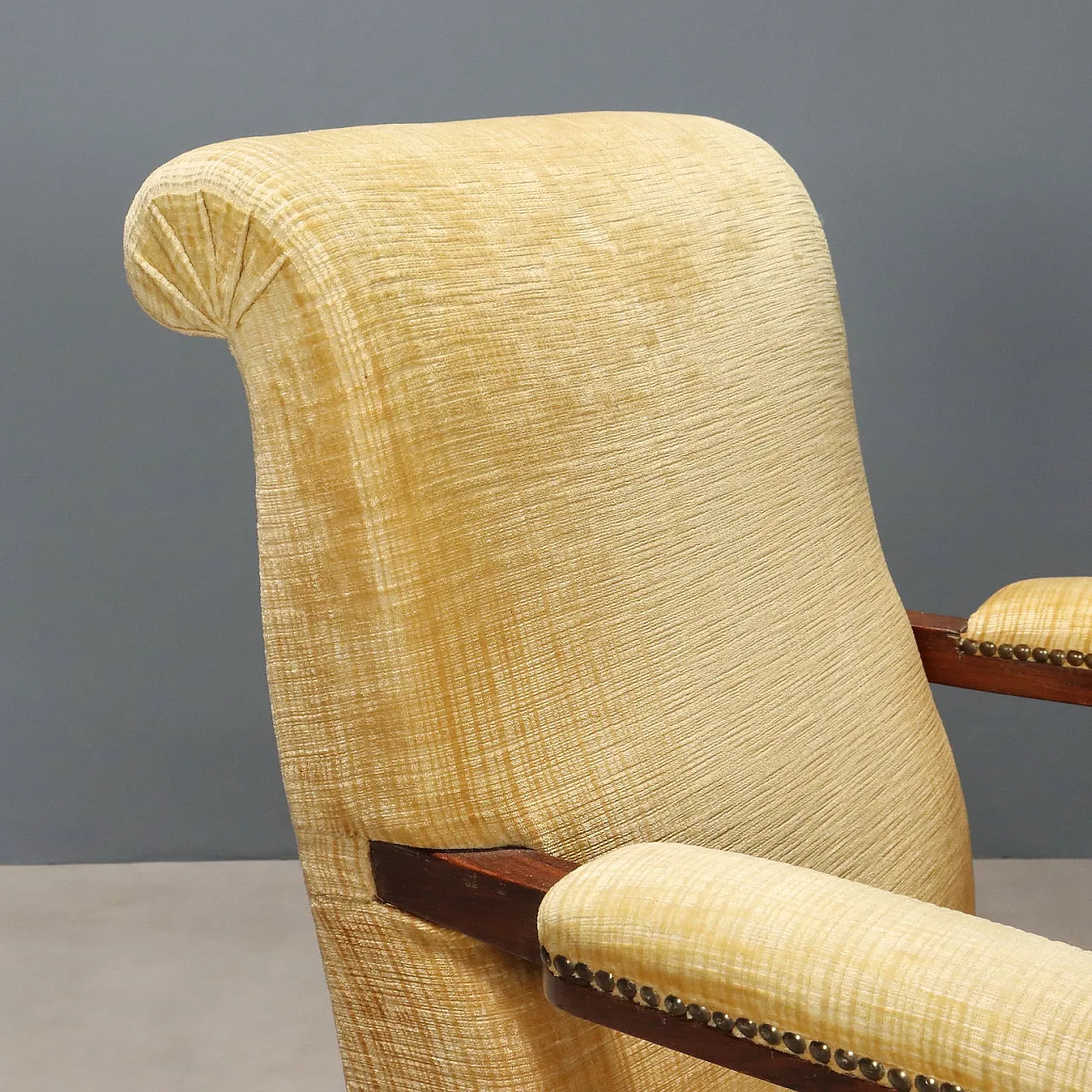 Coppia di poltrone in palissandro, '800 4