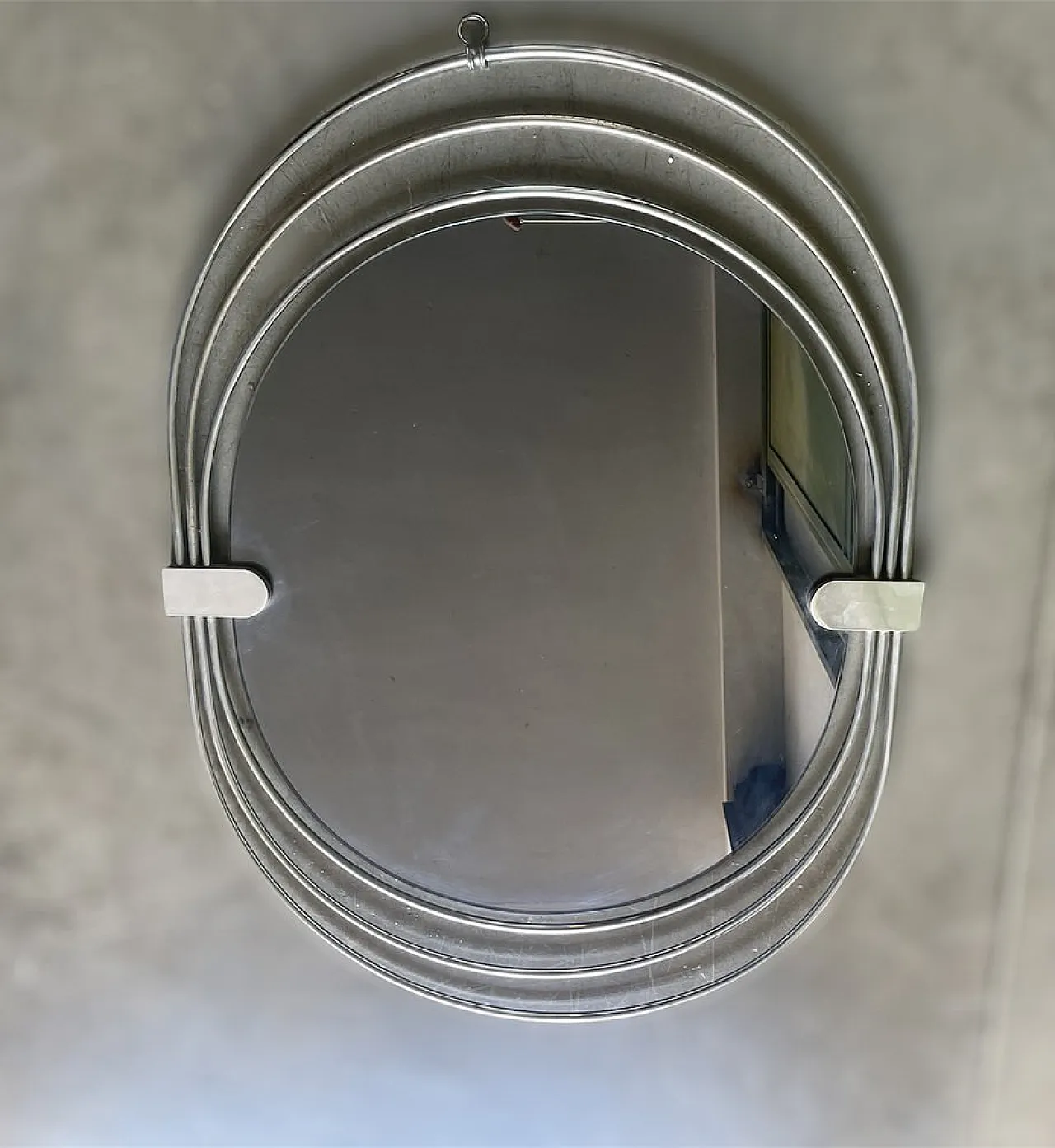 Specchio Mid-Century cromato 5