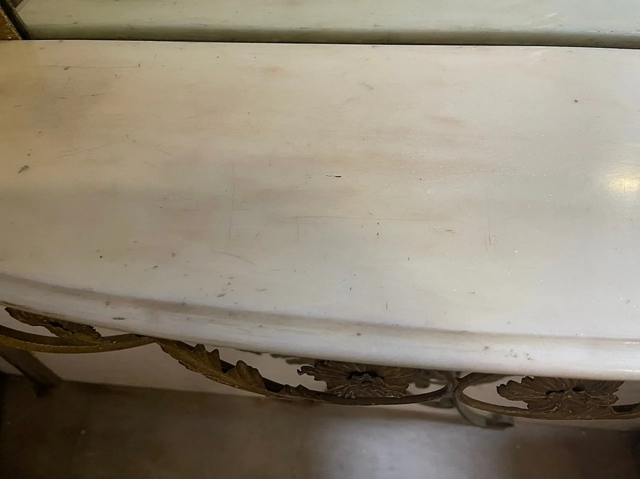 Specchio grande dorato 6