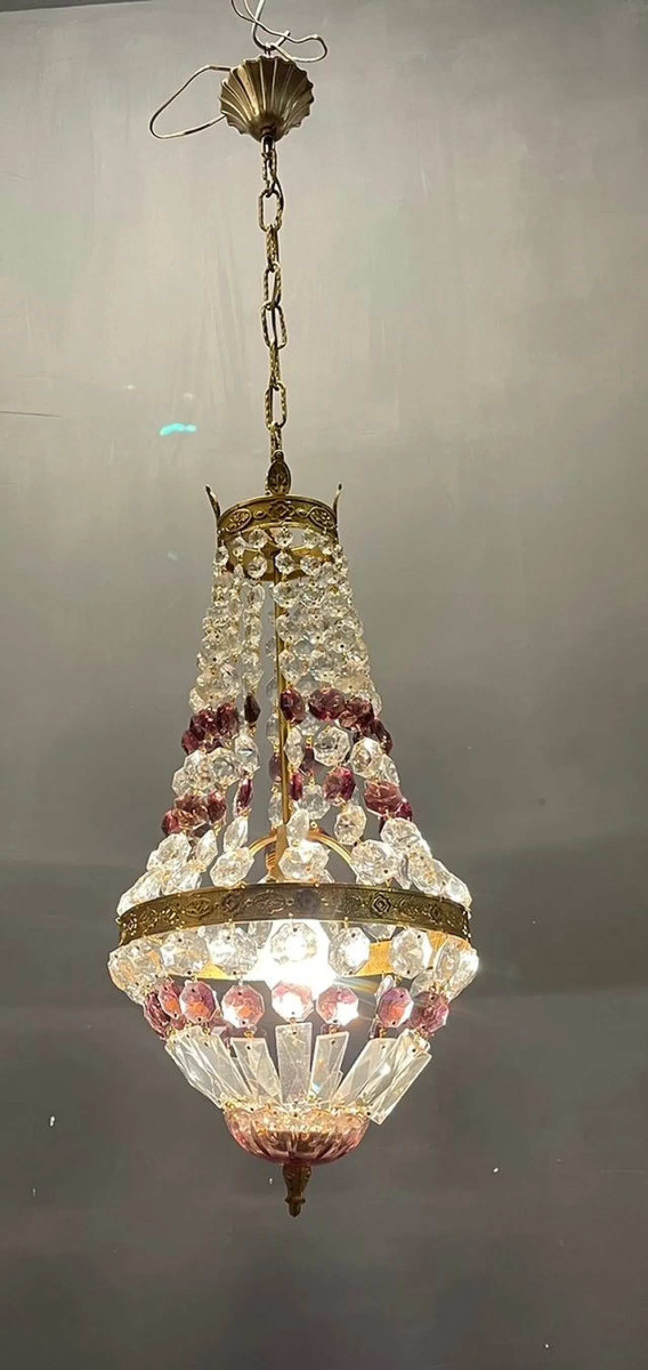 Crystal chandelier, Italy 2