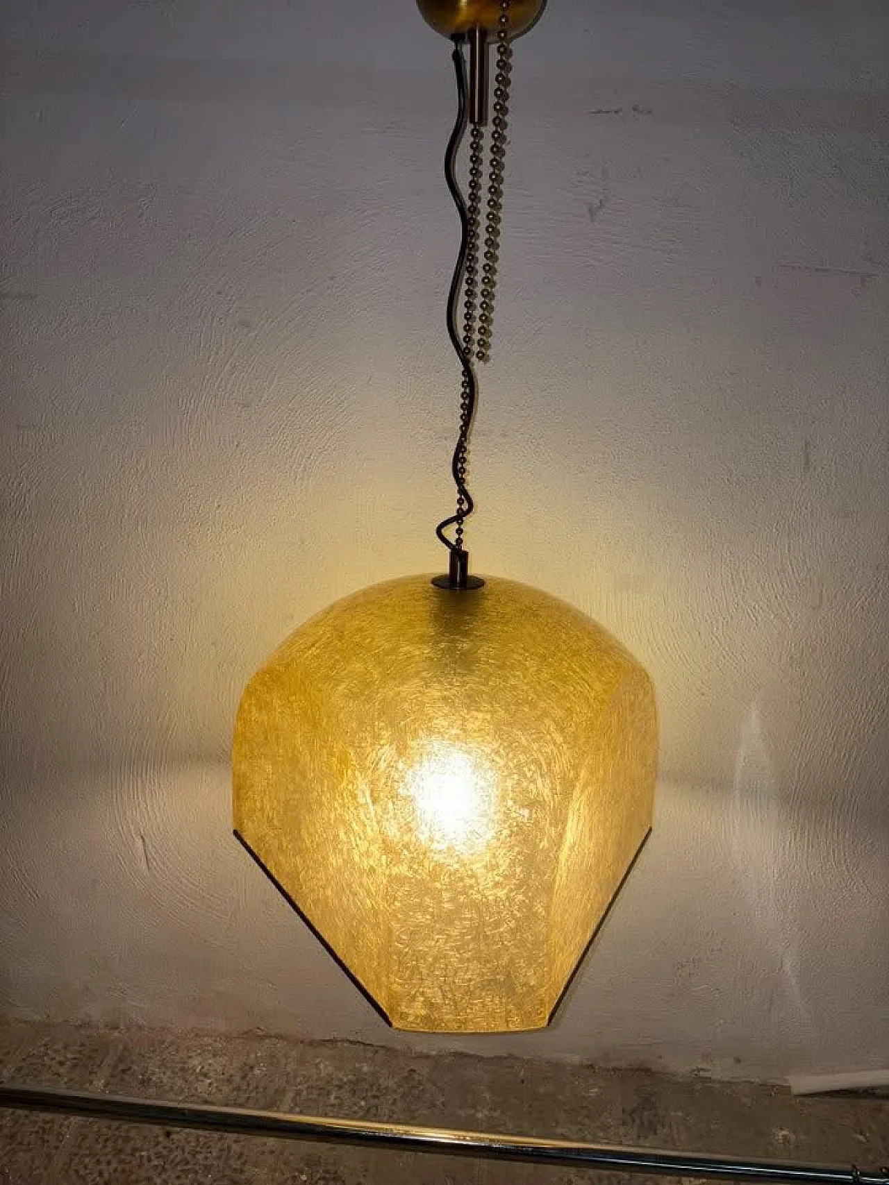 Lampadario di Salvatore Gregorietti, anni '70 1
