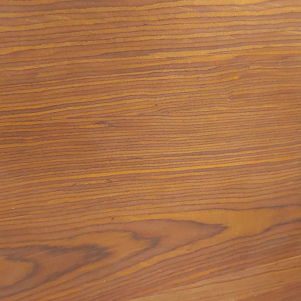 Rosewood table with black lacquered legs, 1980s 13