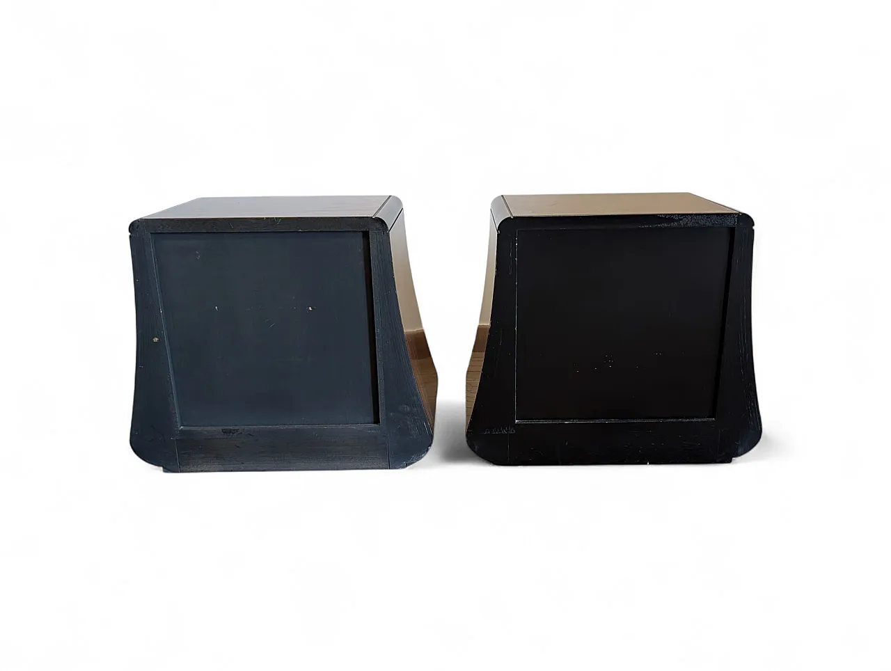 Pair of bedside tables by Luciano Frigerio, Italy 1970s 7