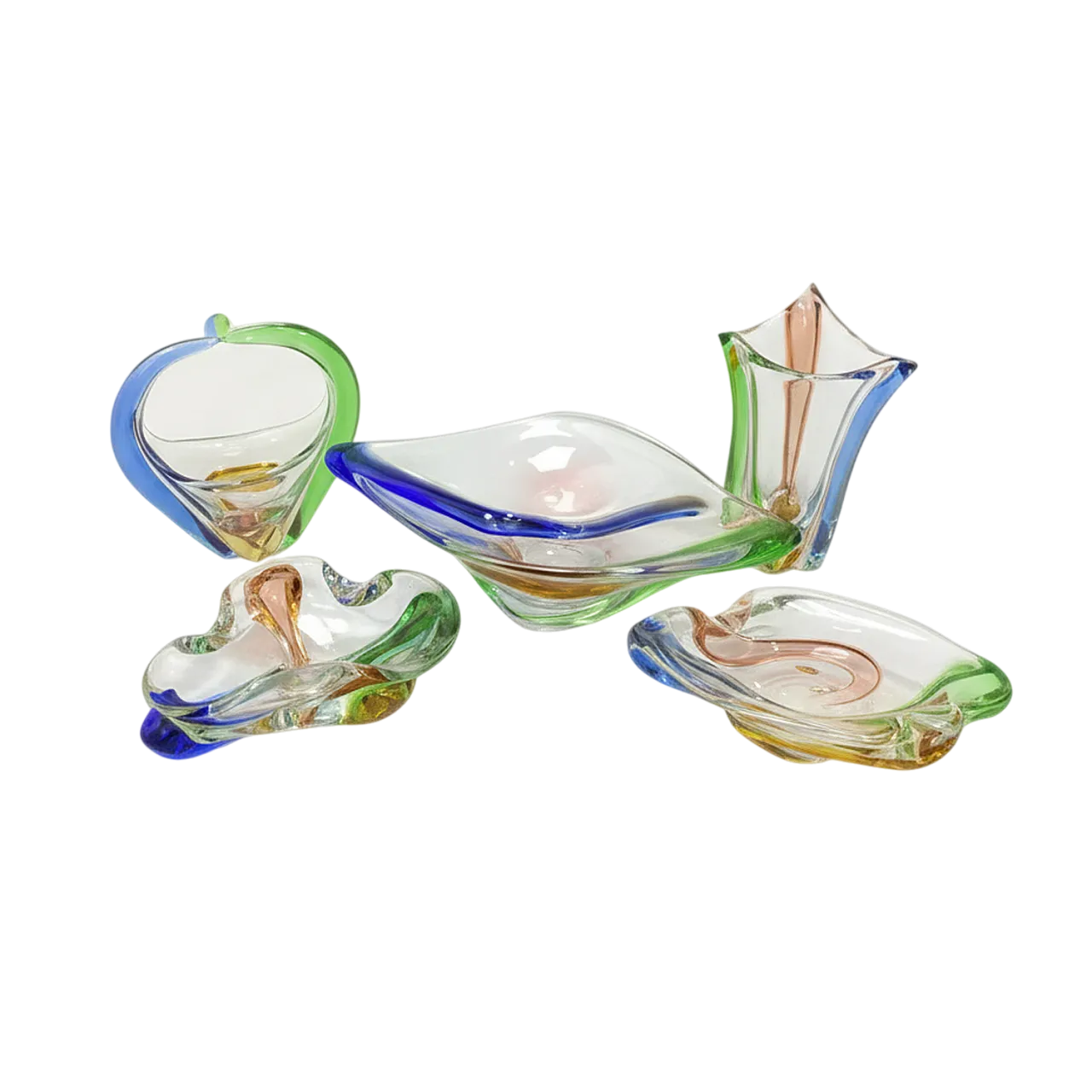 Set di bicchieri Mid-Century Rhapsody di František Zemek, 1960 12