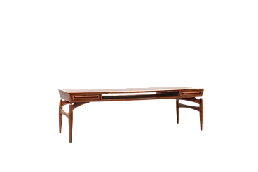 Tavolino in teak di J. Andersen per Trensum Möbelfabrik, anni '70