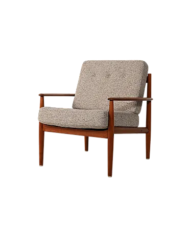 Danish FD118 armchair by Grete Jalk for France & Søn, 1960s