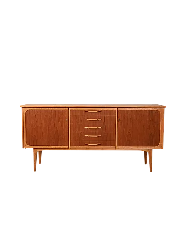 Sideboard scandinavo in teak e rovere
