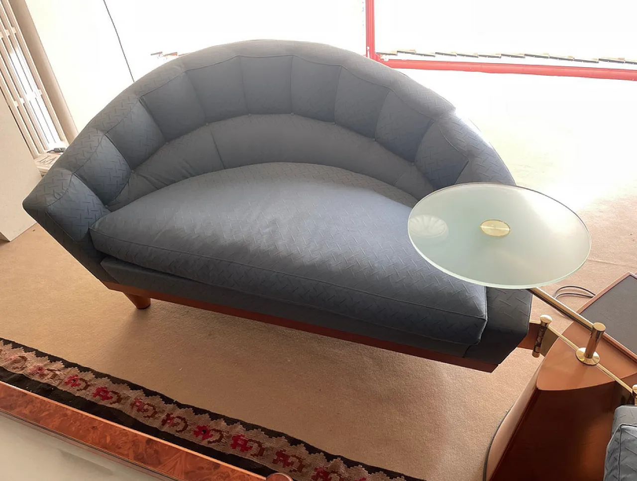 Pair of Aladino sofas by Massimo Scolari for Giorgetti, 90s 3