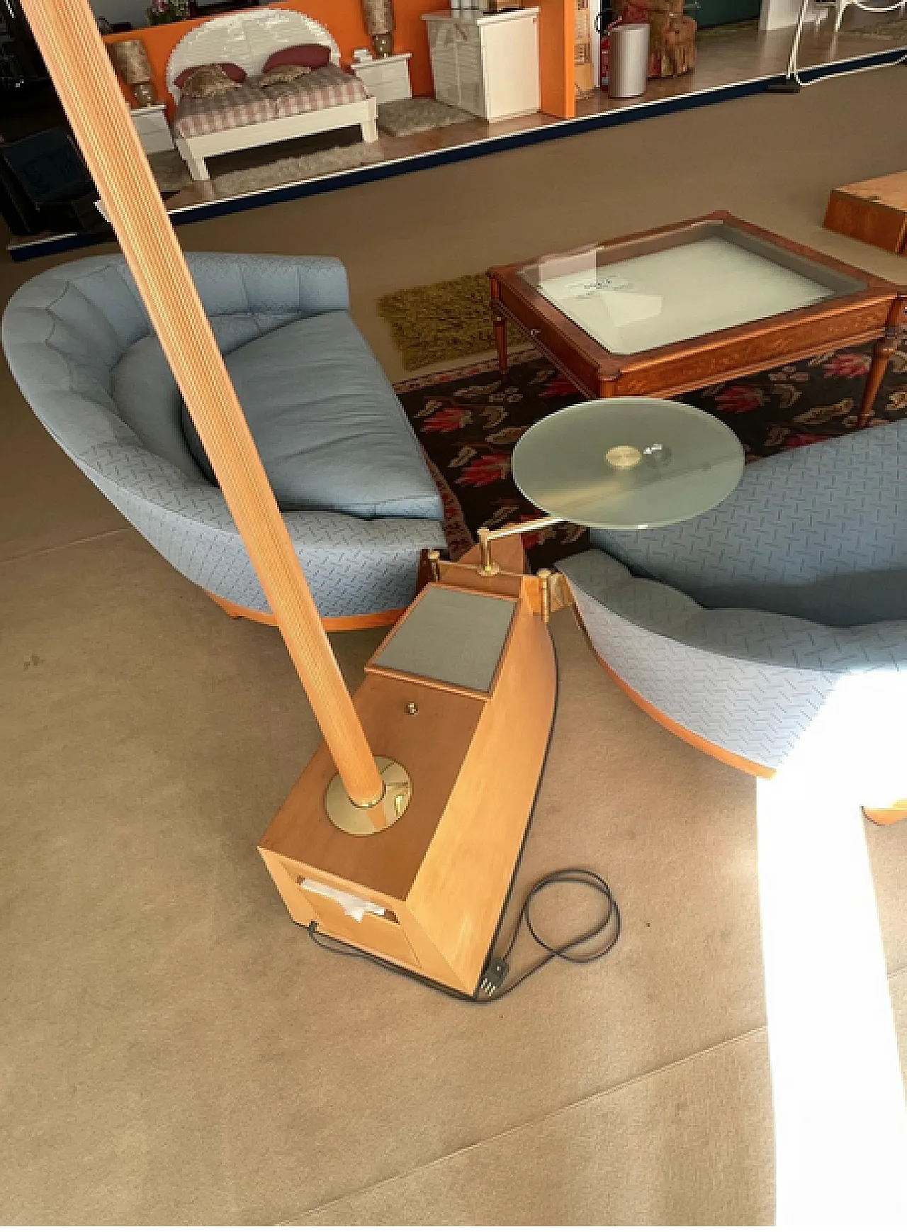 Pair of Aladino sofas by Massimo Scolari for Giorgetti, 90s 6