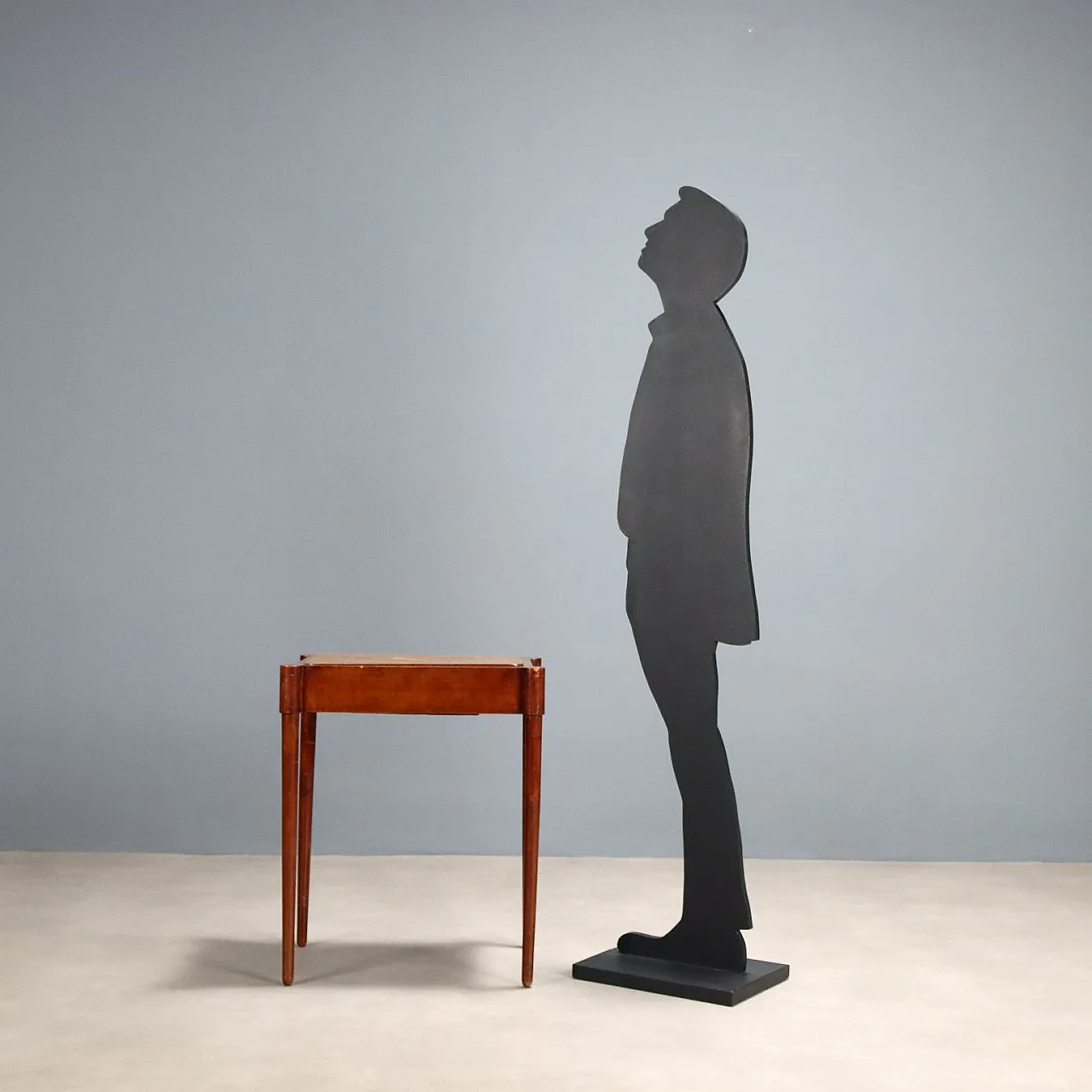 Tavolino in mogano, metà '800 2