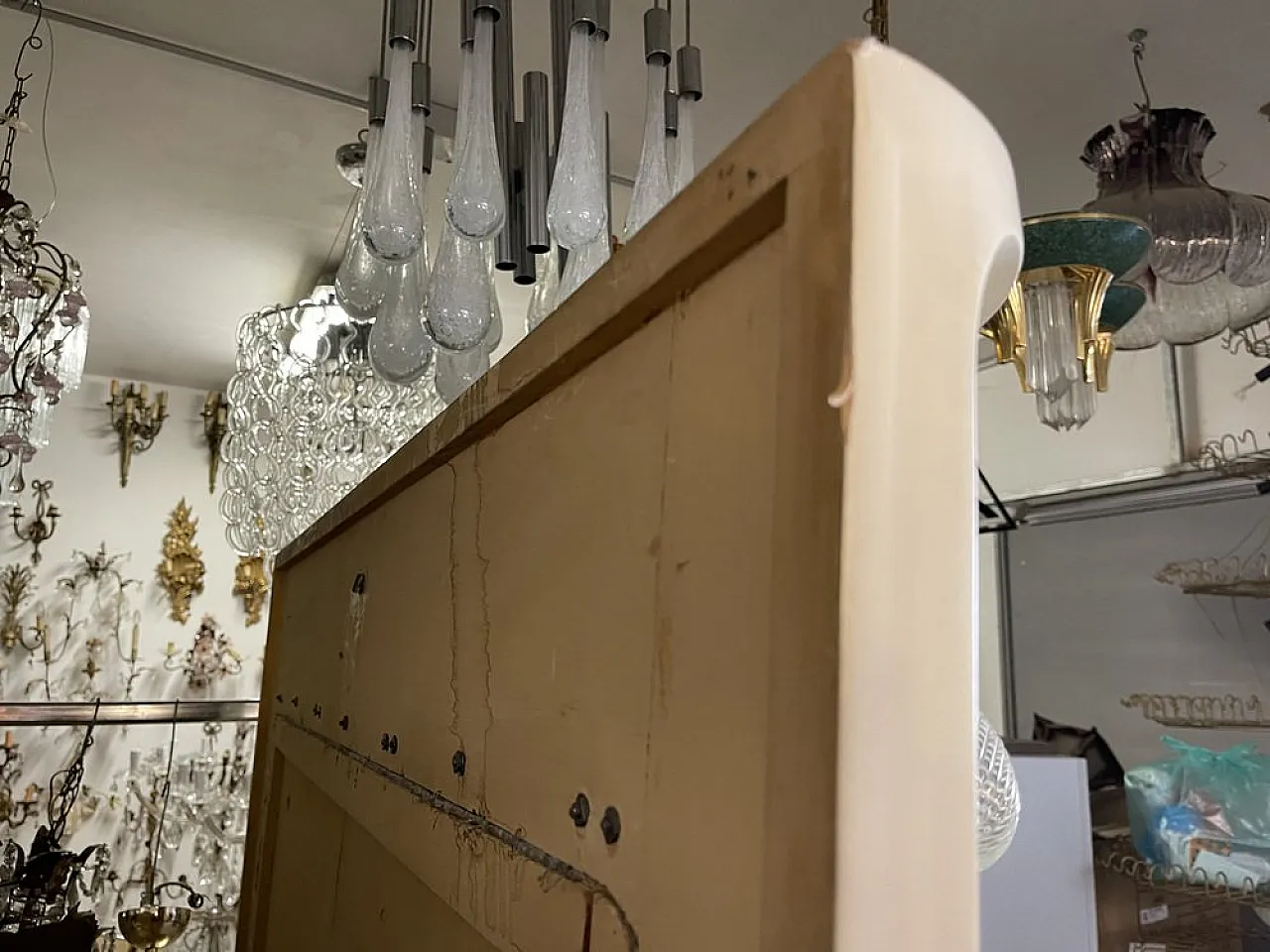 Large Art Deco wooden coat hanger by Pier Colli Luigi, 1940s 4