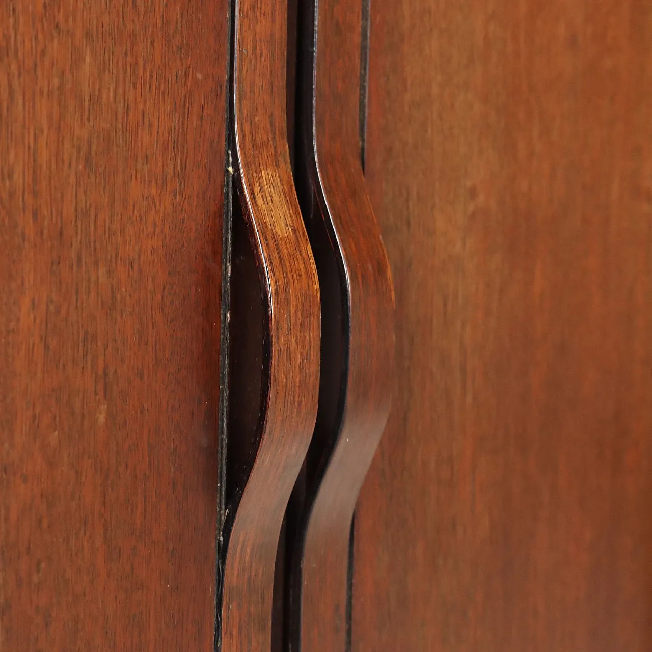 Credenza con impiallacciatura di legno esotico, '900 9