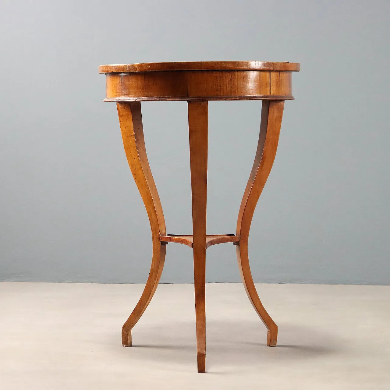 Tavolino in noce con cassetto, '800 8