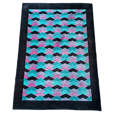 Missoni wool carpet for T & J Vestor Italia - 1980s